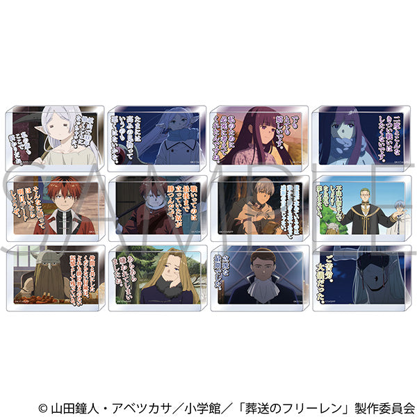 [※Blind](1BOX=12)(Goods - Acrylic Stand) Frieren: Beyond Journey's End Famous Line Acrylic Block Collection vol. 2