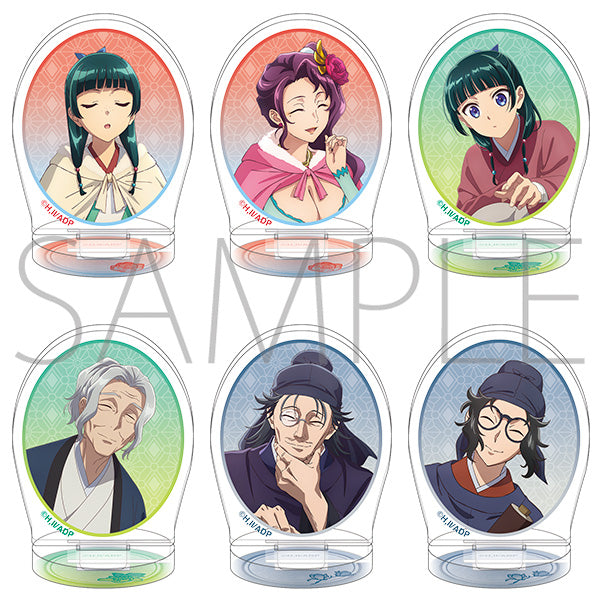 [※Blind](1BOX=6)(Goods - Acrylic Stand) The Apothecary Diaries Chuasuta Miniature Acrylic Stand Collection / Camellia, Butterbur sprout, Magnolia denudata