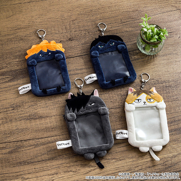 (Goods - Card Case) Haikyu!! Plush Card Holder / Kagegarasu