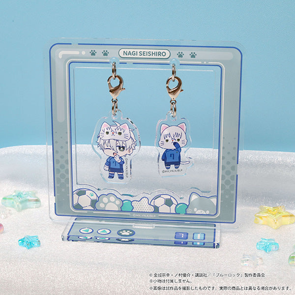 (Goods - Acrylic Stand) Blue Lock Season 2 withCAT illustration Ver. Yurayura Acrylic Stand / Seishiro Nagi