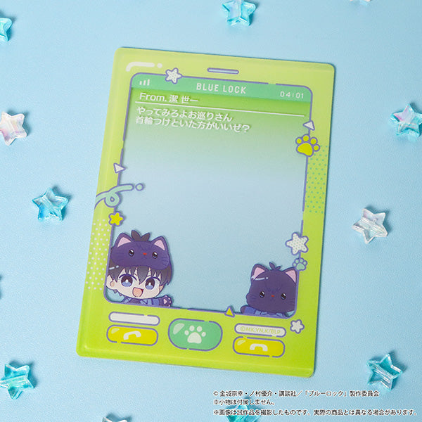 (Goods - Card Case) Blue Lock Season 2 withCAT illustration Ver. Hard Card Case / Yoichi Isagi