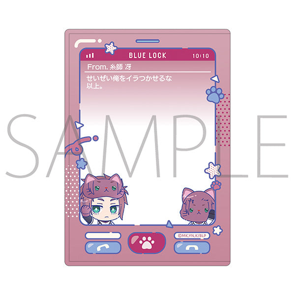 (Goods - Card Case) Blue Lock Season 2 withCAT illustration Ver. Hard Card Case / Sae Itoshi