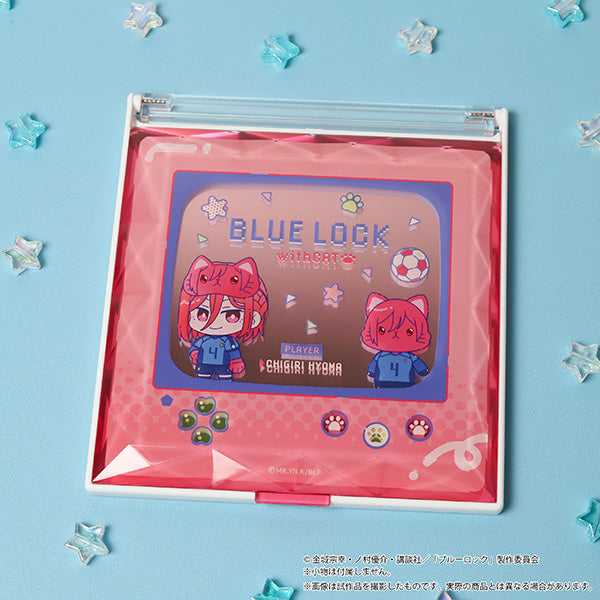 (Goods - Mirror) Blue Lock Season 2 withCAT illustration Ver. Jewel Mirror / Hyoma Chigiri
