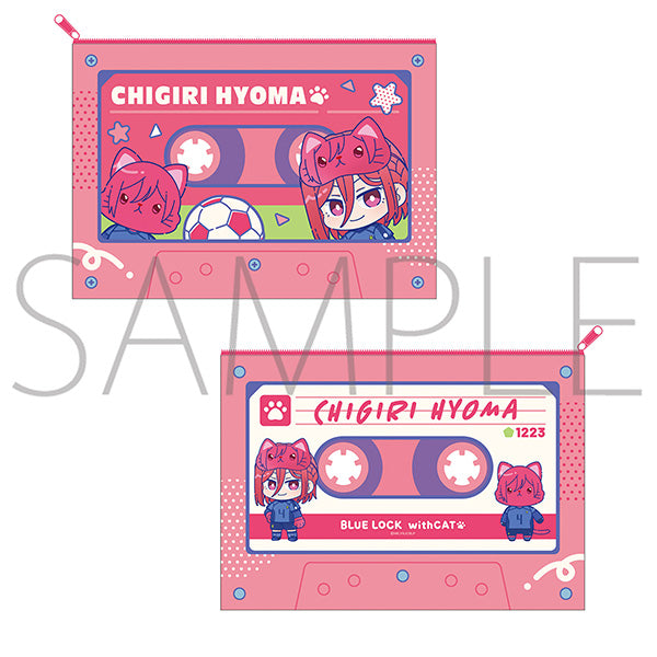 (Goods - Pouch) Blue Lock Season 2 withCAT illustration Ver. Clear Pouch / Hyoma Chigiri