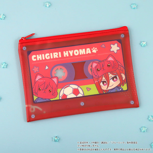 (Goods - Pouch) Blue Lock Season 2 withCAT illustration Ver. Clear Pouch / Hyoma Chigiri