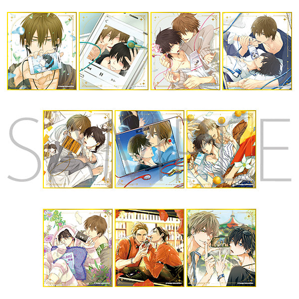 [※Blind](1BOX=10)(Goods - Art Board) DAKAICHI: I'm being harassed by the sexiest man of the year (Dakaretai Otoko 1-i ni Odosareteimasu.) Foil Stamped Mini Art Board Collection