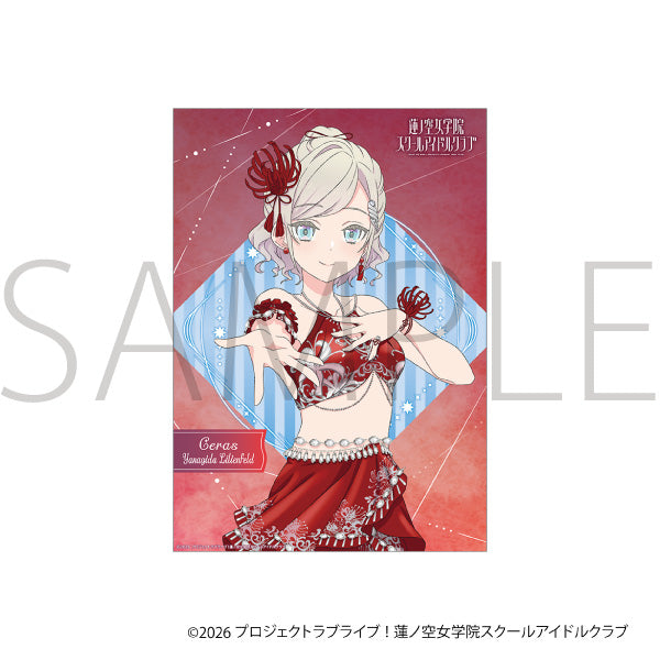 (Goods - Tapestry) Love Live! Hasu no Sora Jogakuin School Idol Club Clear Poster / Ceras Yanagida Lilienfeld