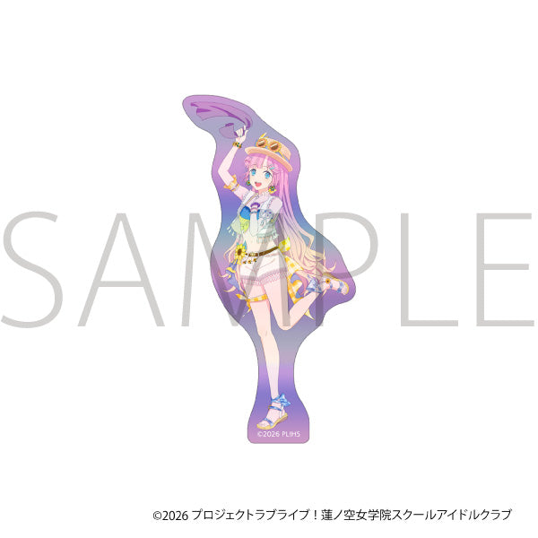 (Goods - Sticker) Love Live! Hasu no Sora Jogakuin School Idol Club Holographic Sticker / Hime Anyoji