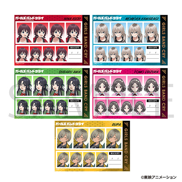 [※Blind](1BOX=5)(Goods - Bromide) Girls Band Cry ID Card Photo Studio (Trading) Autumn Festival