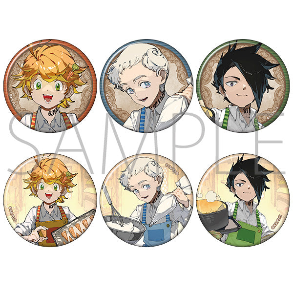[※Blind](1BOX=6)(Goods - Badge) The Promised Neverland Chara Badge Collection