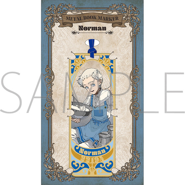 (Goods - Bookmark) The Promised Neverland Metal Bookmarker / Norman