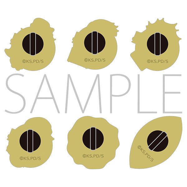 [※Blind](1BOX=6)(Goods - Badge) The Promised Neverland Pins Collection