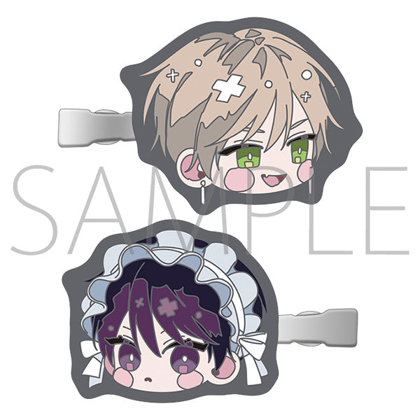 (Goods - Hair Accessory) I Want You to Love Me to the Inside Rubber Hinged Barrette for Bangs