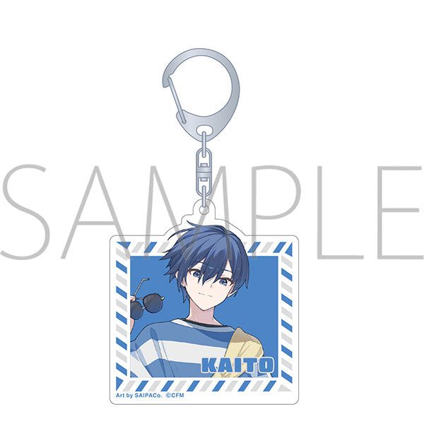 (Goods - Key Chain) Hatsune Miku Series Acrylic Key Chain / KAITO