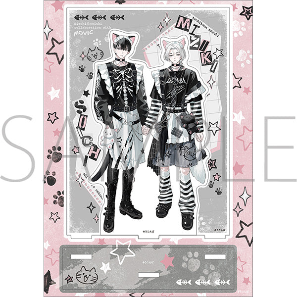 (Goods - Acrylic Stand) Mizuki to Soichi Acrylic Stand