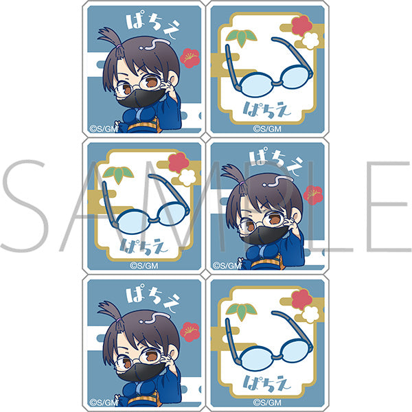 (Goods - Sticker) Gintama Acrylic Block Sticker / Pachie