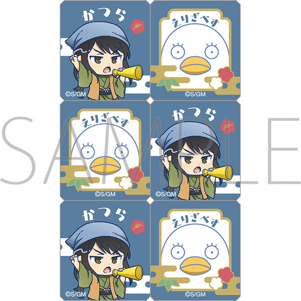 (Goods - Sticker) Gintama Acrylic Block Sticker / Kotaro Katsura