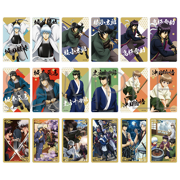 [※Blind](1BOX=9)(Goods - Card) Gintama Clear Sheet Collection / Past