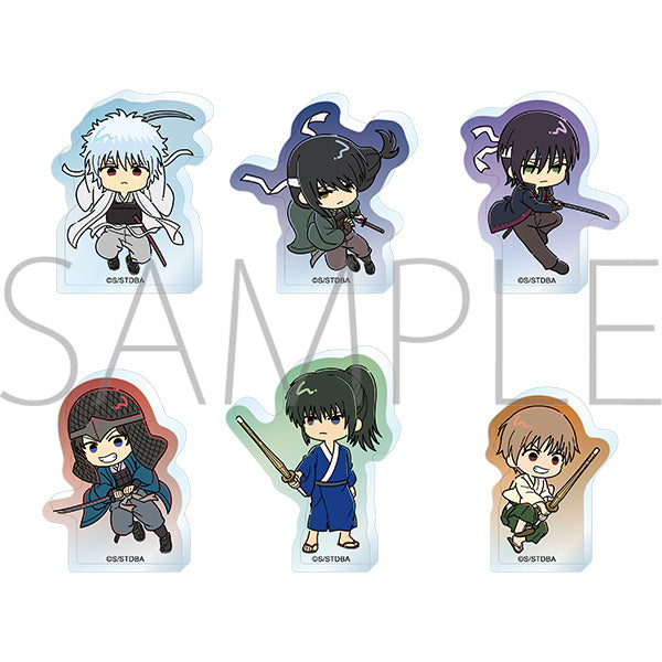 [※Blind](1BOX=6)(Goods - Acrylic Stand) Gintama Korotto Acrylic Block Collection / Past