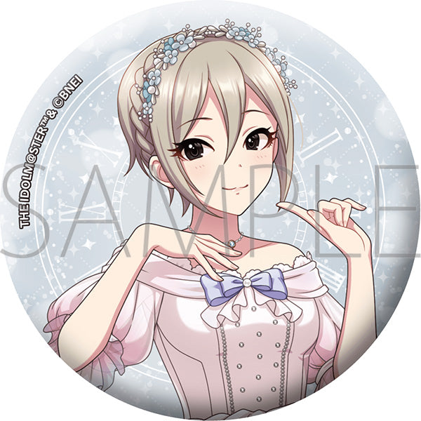 (Goods - Badge) THE IDOLM@STER Cinderella Girls Glitter Button Badge / Syuko Shiomi Cinderella Girl General Election 2026