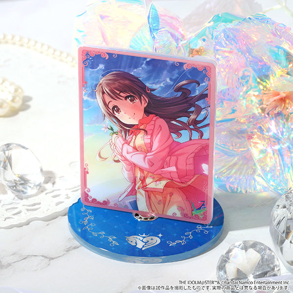 (Goods - Acrylic Stand) THE IDOLM@STER Cinderella Girls Revolving Acrylic Stand / Uzuki Shimamura