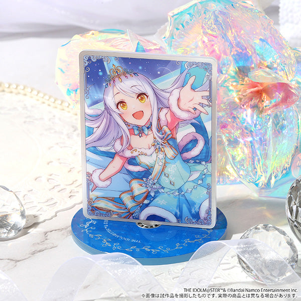 (Goods - Acrylic Stand) THE IDOLM@STER Cinderella Girls Revolving Acrylic Stand / Eve Santa Claus
