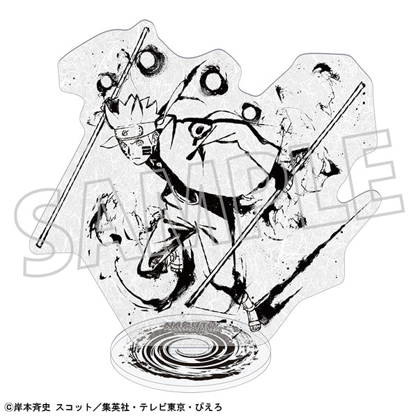 (Goods - Acrylic Stand) NARUTO Shippuden Japanese Washi Paper Acrylic Stand / Naruto Uzumaki