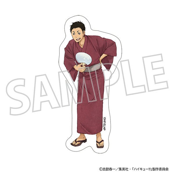 (Goods - Sticker) Haikyu!! Die-cut Sticker / Daichi Sawamura