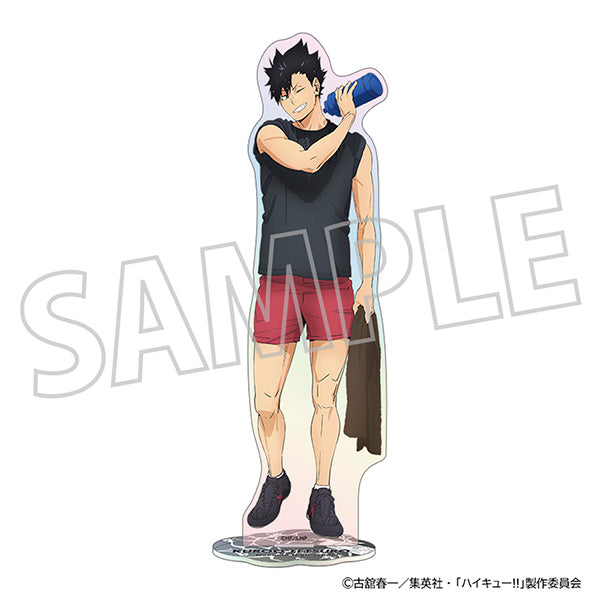 (Goods - Acrylic Stand) Haikyu!! Iridescent Acrylic Stand / Tetsuro Kuroo "Cool Down Fair"