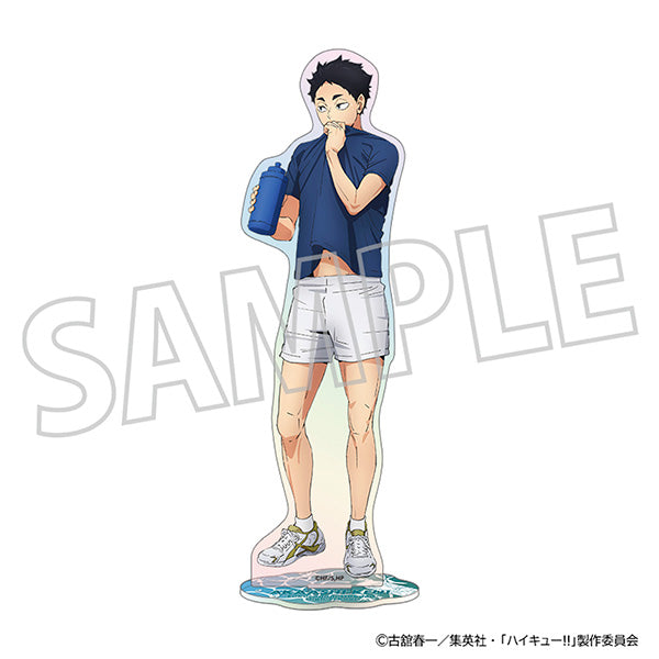 (Goods - Acrylic Stand) Haikyu!! Iridescent Acrylic Stand / Keiji Akaashi "Cool Down Fair"