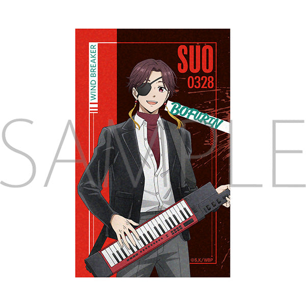 (Goods - Sticker) WIND BREAKER Holographic Die-cut Sticker / Hayato Suo