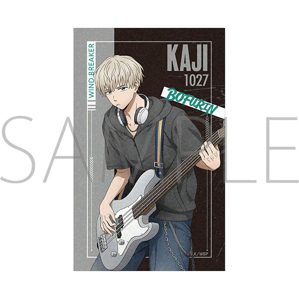 (Goods - Sticker) WIND BREAKER Holographic Die-cut Sticker / Ren Kaji