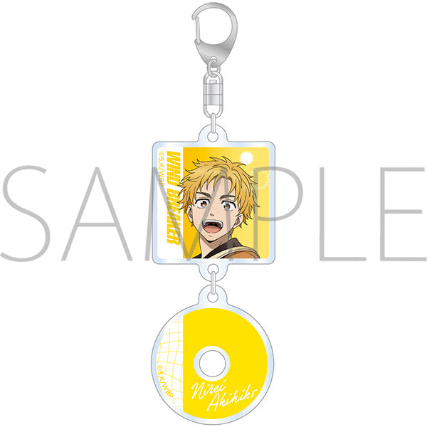 (Goods - Keychain) WIND BREAKER CD Cover Art Style Keychain / Akihiko Nirei