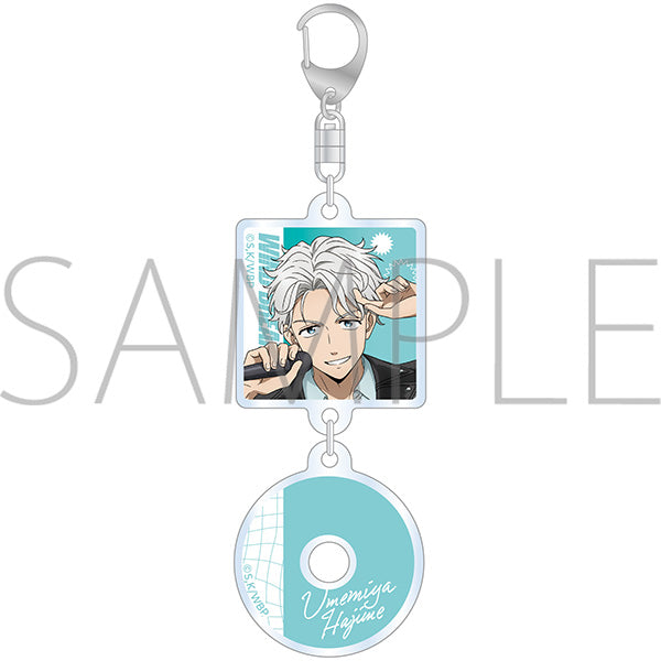 (Goods - Keychain) WIND BREAKER CD Cover Art Style Keychain / Hajime Umemiya