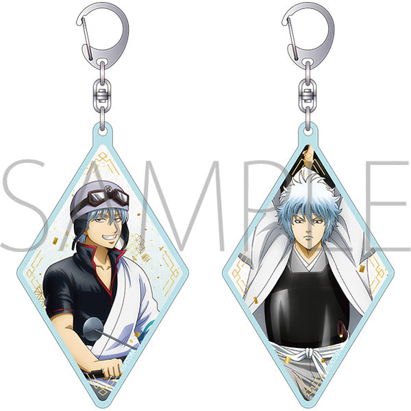 (Goods - Keychain) Gintama Changing Keychain / Gintoki Sakata