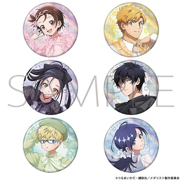 (1BOX=6)(Goods - Badge) Medalist Chara Badge Collection / Balletcore