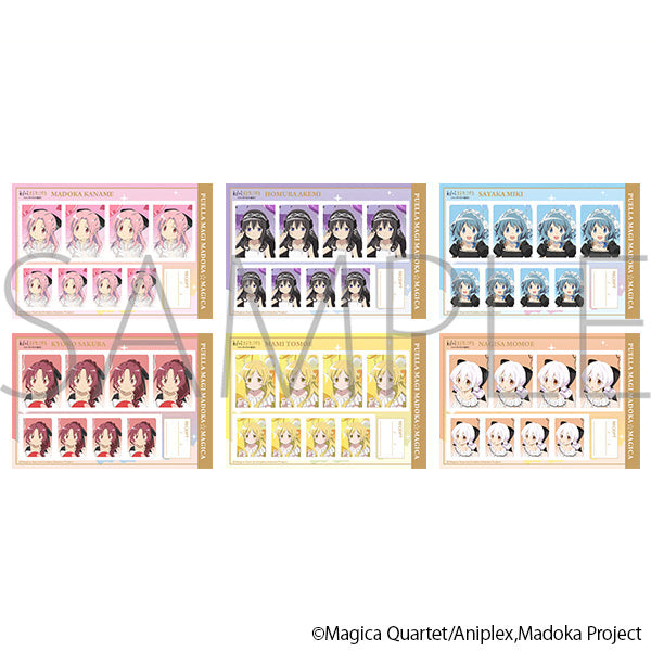 (1BOX=6)(Goods - Bromide) Puella Magi Madoka Magica ID Card Photo Studio (Trading)