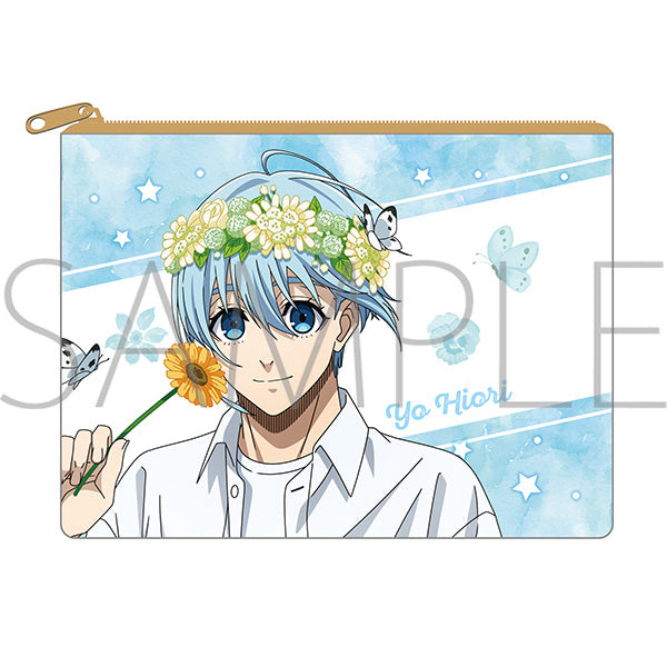 (Goods - Pouch) Blue Lock Season 2 Clear Pouch / You Hiori flower crown