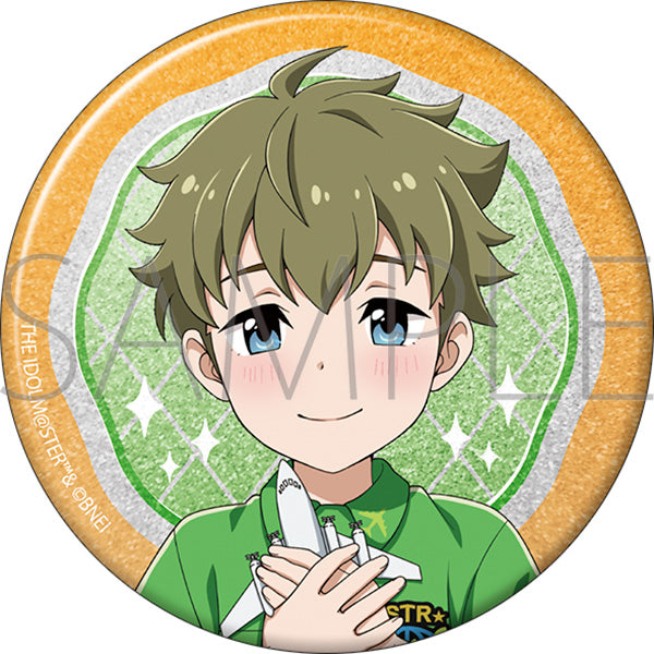 (Goods - Badge) THE IDOLM@STER SideM Glitter Button Badge / Tsubasa Kashiwagi "Remember Shot"