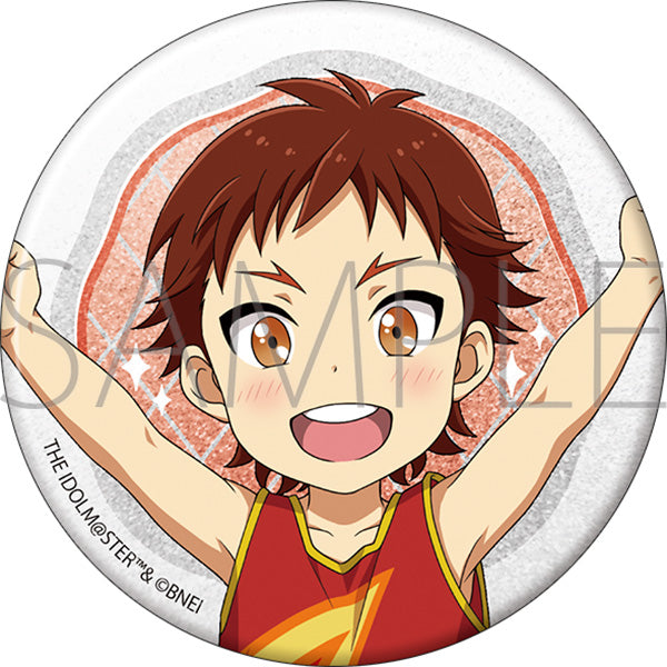 (Goods - Badge) THE IDOLM@STER SideM Glitter Button Badge / Suzaku Akai "Remember Shot"