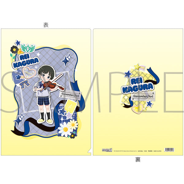 (Goods - Clear File) THE IDOLM@STER SideM Clear File / Rei Kagura "Remember Shot"