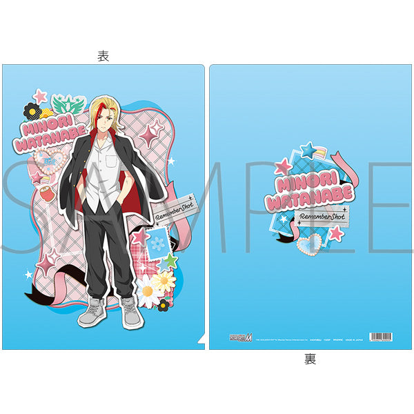 (Goods - Clear File) THE IDOLM@STER SideM Clear File / Minori Watanabe "Remember Shot"