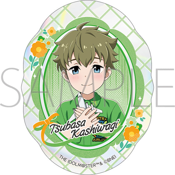 (Goods - Sticker) THE IDOLM@STER SideM Holographic Sticker / Tsubasa Kashiwagi "Remember Shot"