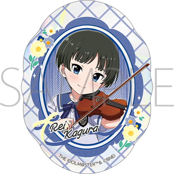 (Goods - Sticker) THE IDOLM@STER SideM Holographic Sticker / Rei Kagura "Remember Shot"