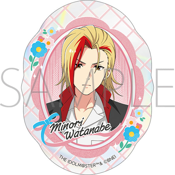 (Goods - Sticker) THE IDOLM@STER SideM Holographic Sticker / Minori Watanabe "Remember Shot"