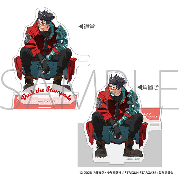 (Goods - Acrylic Stand) TRIGUN STARGAZE Acrylic Stand / Vash Completion Commemoration ver.