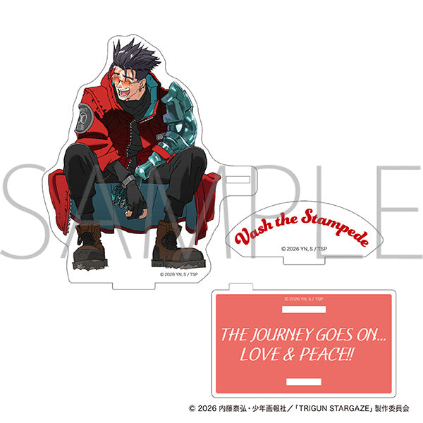 (Goods - Acrylic Stand) TRIGUN STARGAZE Acrylic Stand / Vash Completion Commemoration ver.