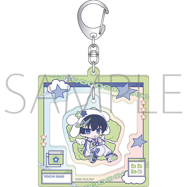 (Goods - Keychain) Blue Lock Season 2 Yurayura Acrylic Keychain / Yoichi Isagi Pastel Pop Vol.3