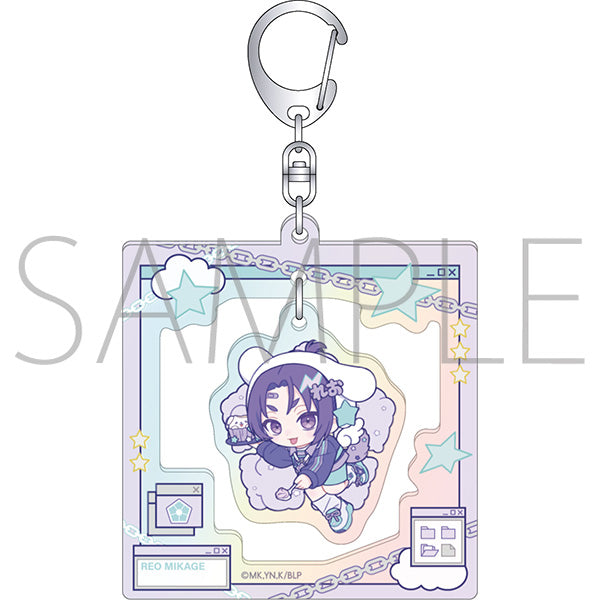 (Goods - Keychain) Blue Lock Season 2 Yurayura Acrylic Keychain / Reo Mikage Pastel Pop Vol.3