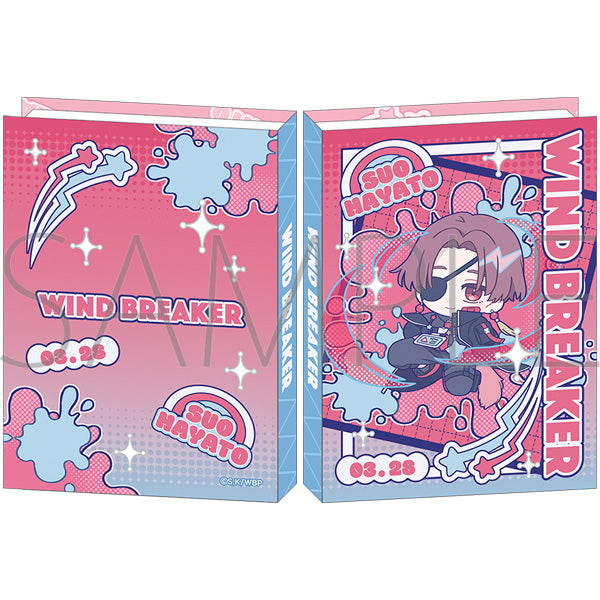 (Goods - Notepad) WIND BREAKER Book-shaped Notepad / Hayato Suo Pastel Pop